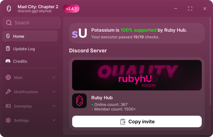Ruby Hub GUI